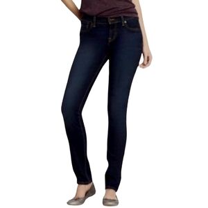 Old Navy Sweet Heart Skinny Mid Rise Jeans Sweetheart Dark Blue Rinse Midrise 6